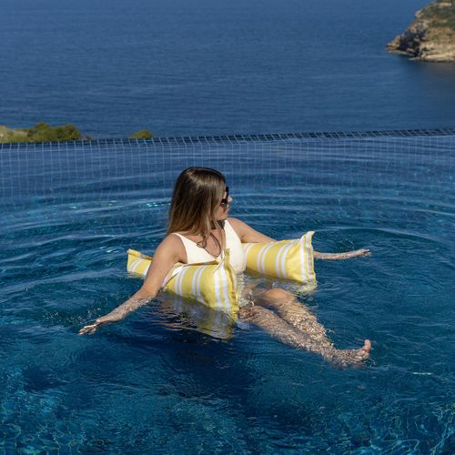 Hamac Gonflable Pvc Jaune