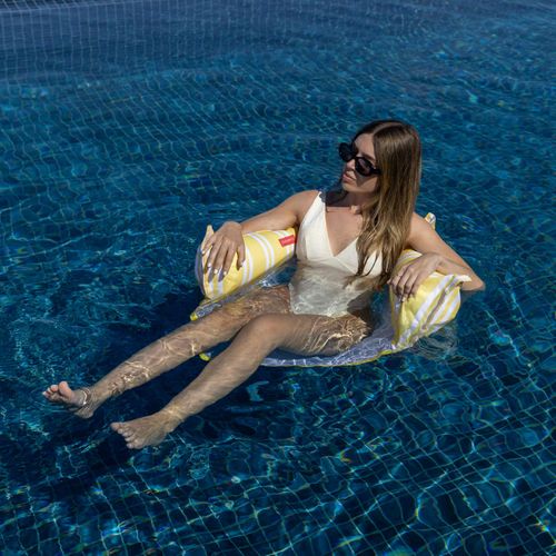 Hamac Gonflable Pvc Jaune