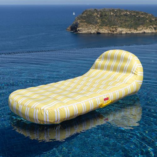 Matelas Gonflable Piscine Pvc Jaune