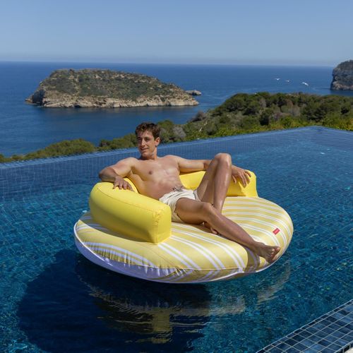 Matelas Gonflable Piscine Pvc Jaune