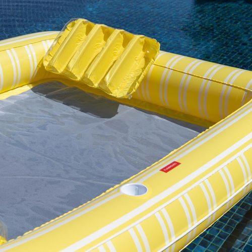 Hamac Gonflable Geante Pvc Jaune