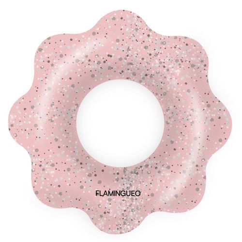 Bouée Piscine Geante Pvc Rose