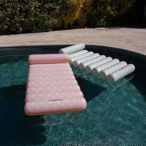 Hamac Gonflable Piscine Pvc Rose