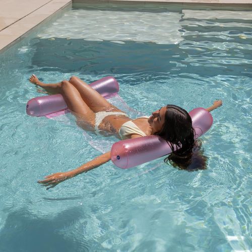 Hamac Gonflable Pvc Rose