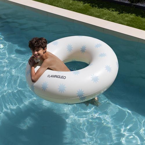 Bouée Piscine Geante Pvc Beige