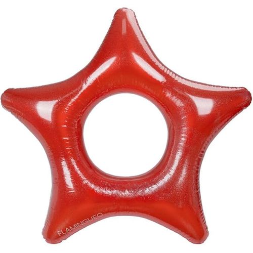 Bouée Piscine Etoile Enfants Pvc Rouge
