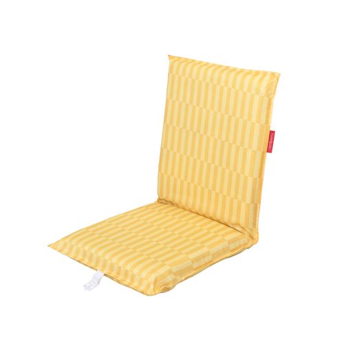 Chaise De Plage Polyester Pliable Jaune