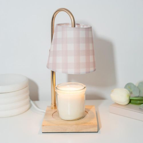 Lampe Chauffe Bougie Avec Minuterie Polyester
