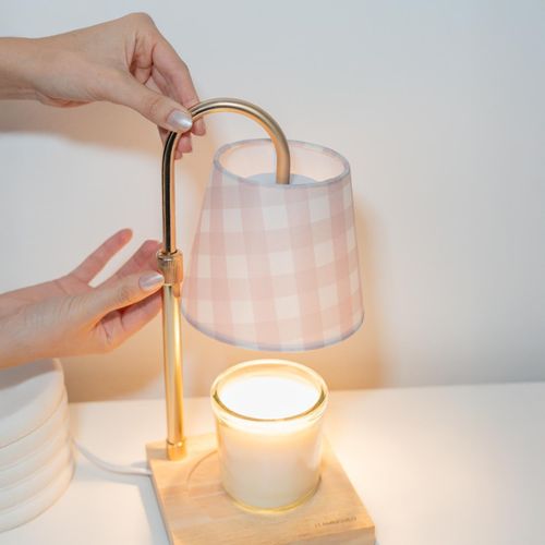 Lampe Chauffe Bougie Avec Minuterie Polyester
