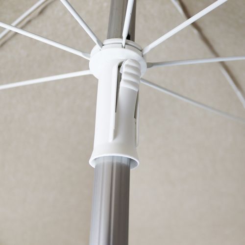 Parasol De Jardin Chillvert Gandía Aluminium Fixe Ø180 Cm Camel