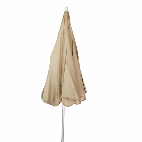 Parasol De Jardin Chillvert Gandía Aluminium Fixe Ø180 Cm Camel