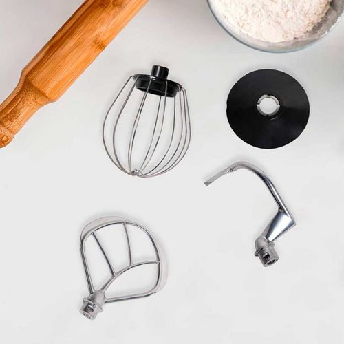 Robot Pâtissier KR200 - Multifonctions - 5 litres - 1200W - 6 Vitesses - 3 accessoires - Noir