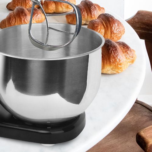 Robot Pâtissier KR200 - Multifonctions - 5 litres - 1200W - 6 Vitesses - 3 accessoires - Noir