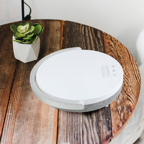 Lampe LED sans fil - Multifonction - Chargeur - Enceinte Bluetooth - Commande tactile - Blanc