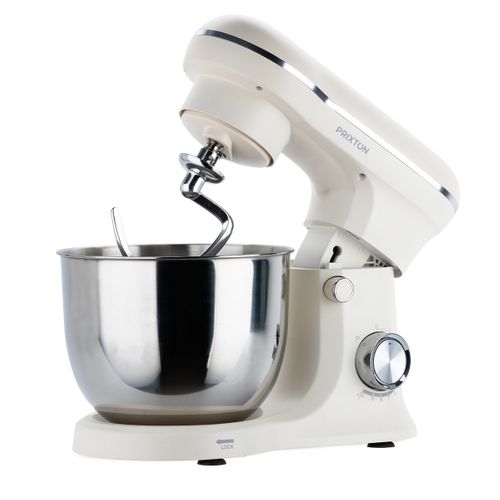 Robot Pâtissier Kr250, Multifonctions, 5 Litres, 1500w, 10 Vitesses, 3 Accessoires, Matte Cream