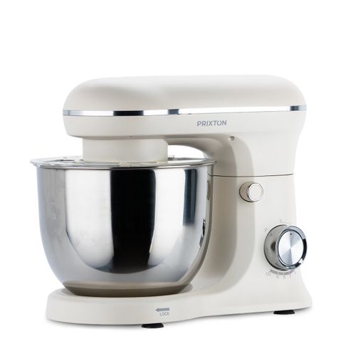 Robot Pâtissier Kr250, Multifonctions, 5 Litres, 1500w, 10 Vitesses, 3 Accessoires, Matte Cream