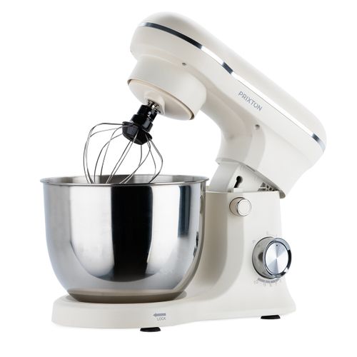 Robot Pâtissier Kr250, Multifonctions, 5 Litres, 1500w, 10 Vitesses, 3 Accessoires, Matte Cream