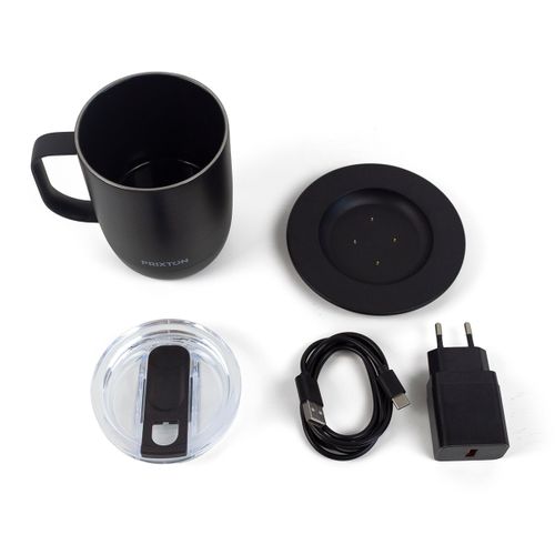 Tasse Connectée Smart Mug Tempo Avec Contrôle De La Température, Acier Inoxydable, 300 Ml, Écran LED
