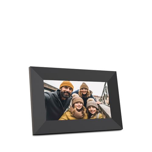 Cadre Photo Numérique Prado S Avec Wifi Et App Mobile, Écran Tactile 7”, Résolution 1024x600, Noir