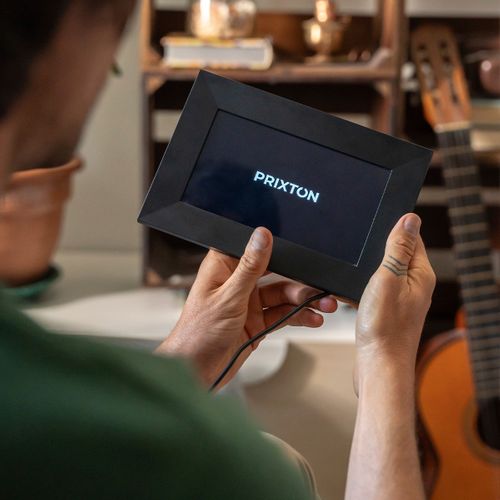 Cadre Photo Numérique Prado S Avec Wifi Et App Mobile, Écran Tactile 7”, Résolution 1024x600, Noir