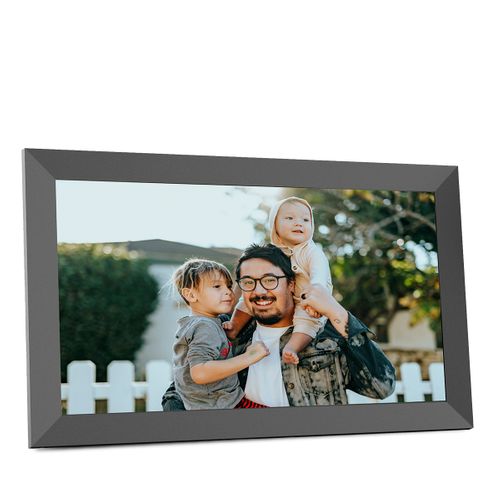 Cadre Photo Numérique Prado XL Avec Wifi Et App Mobile, Écran Tactile 15,6”, Full Hd, Noir
