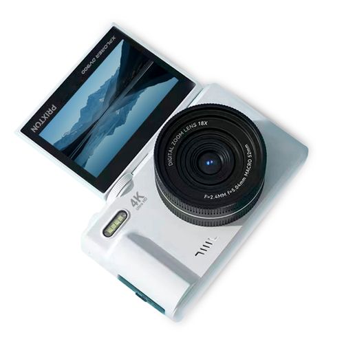 Caméra Digitale Xplorer Dv900 Wifi, Écran Pivotant, Résolution 4k Et 64mp, Blanc