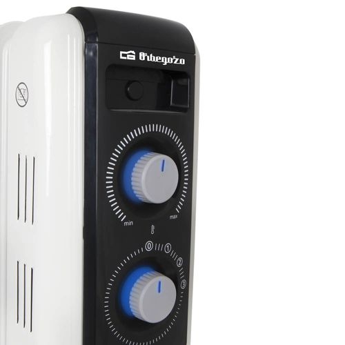 Radiateur Bain D'huile Rf 2500 Noir, Blanc 2500 W