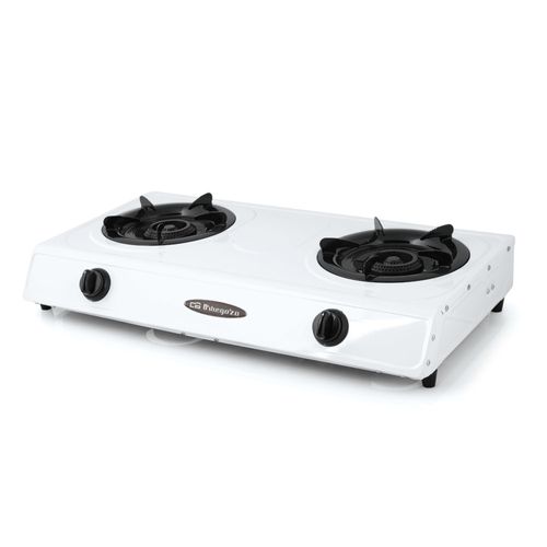 Plaque Électrique Pose Libre Fo 2600 Blanc Scellée 2 Foyers