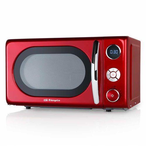 Micro-ondes Mig 2042   Combiné 20 L 700 W Noir, Rouge