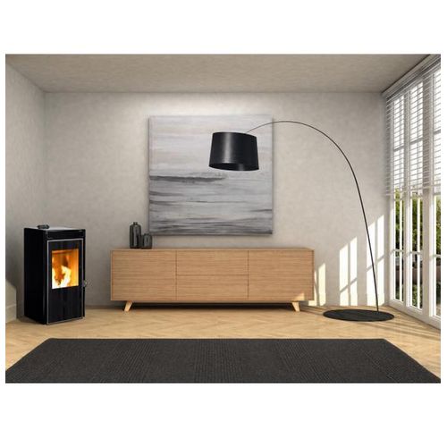 Poêle À Granulés 7.5kw Noir - 20912
