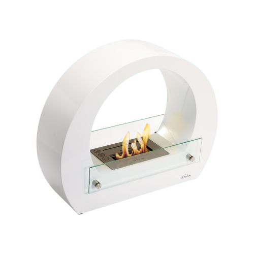 Cheminée à L'éthanol En Acier Avec Flamme Réglable