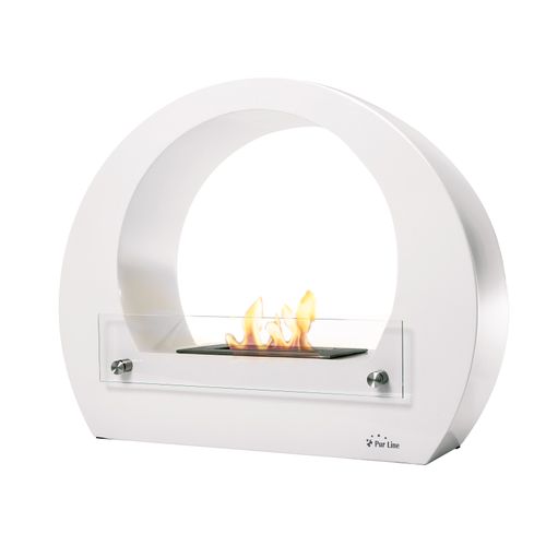 Cheminée à L'éthanol En Acier Avec Flamme Réglable