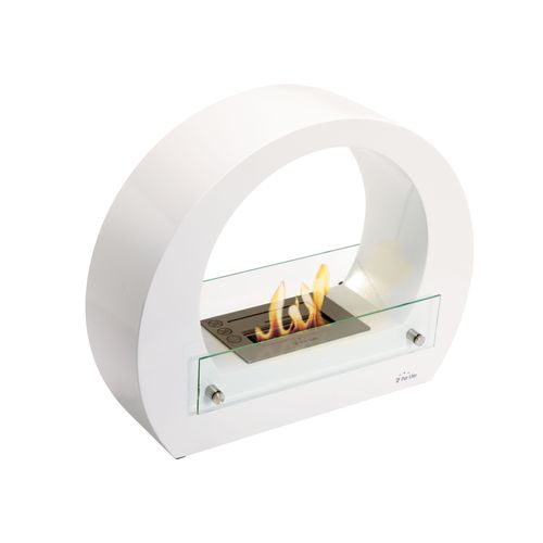 Cheminée à L'éthanol En Acier Avec Flamme Réglable