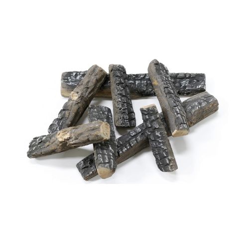 Bûches Décoratives En Fibre Céramique Pour Cheminées à L'éthanol. 8 Pièces