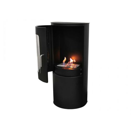 Poêle à L'éthanol De Forme Carrée En Acier