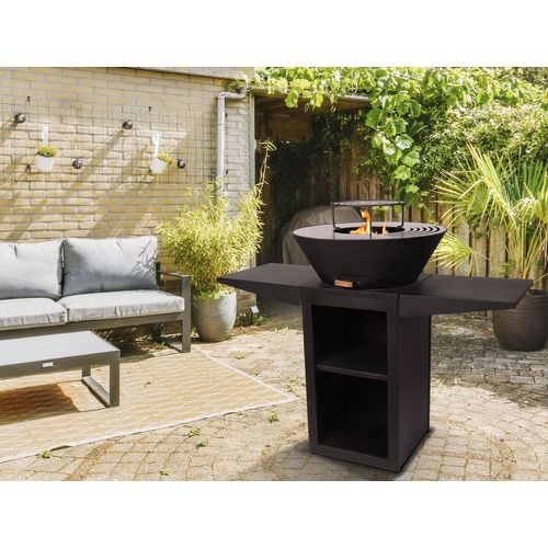 Brasero, Barbecue Avec Plaque Ronde, Grill Et Support