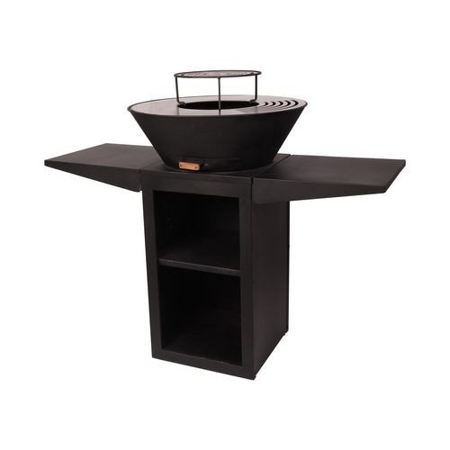 Brasero, Barbecue Avec Plaque Ronde, Grill Et Support