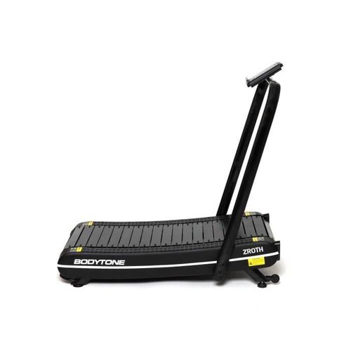 Tapis De Course Courbé 100% Pliable Surface De Course 120x40 Cm Console Lcd - Zro-th