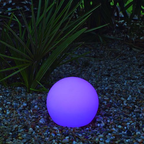Boule Lumineuse Extérieure Buly 20 Cm Solaire + Flottant + Rgb