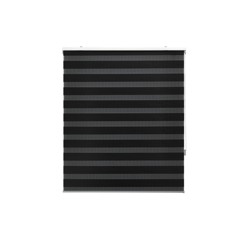 Store Enrouleur Polyester Translucide Gris 180 X 180 100x250x1 Cm Noir