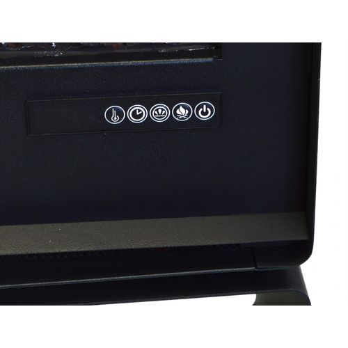 Cheminée Électrique Au Sol Avec Étagère 2000 W