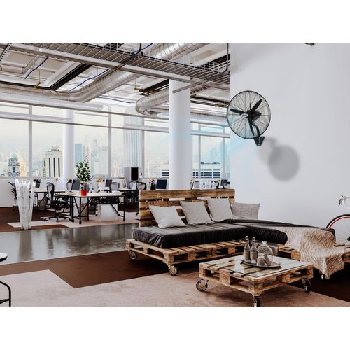 Ventilateur Mural Industriel 230w Avec Pales En Aluminium