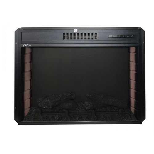 Cheminée Électrique 2kw En Verre Trempé Plat Avec Télécommande Et Flamme Réglable