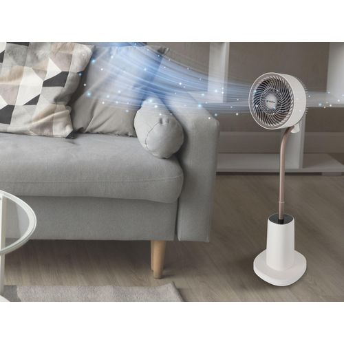 Ventilateur De Sol Dc Avec Lumière Ambiante