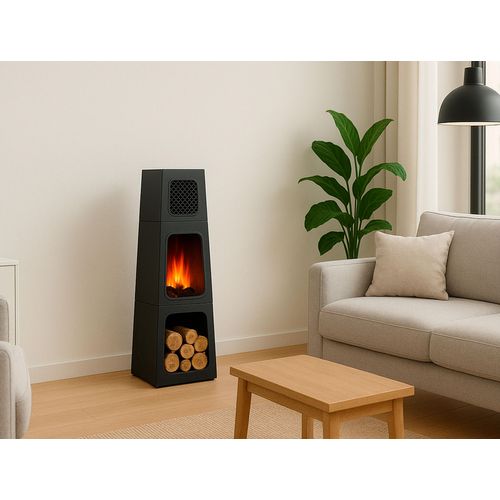 Poêle Électrique Pyramidale D'intérieur