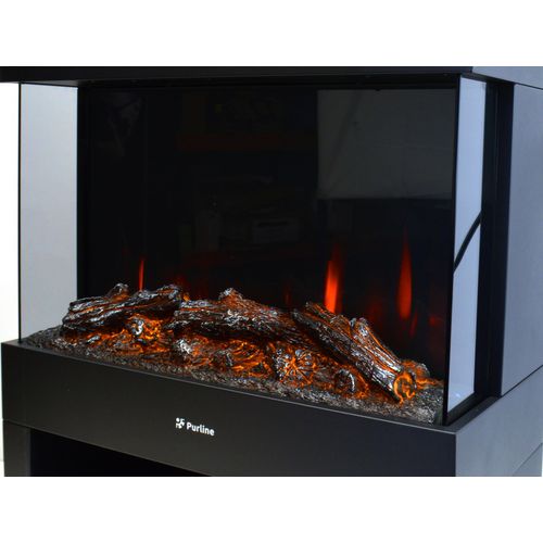 Poêle Électrique D'intérieur Avec Tube Décoratif