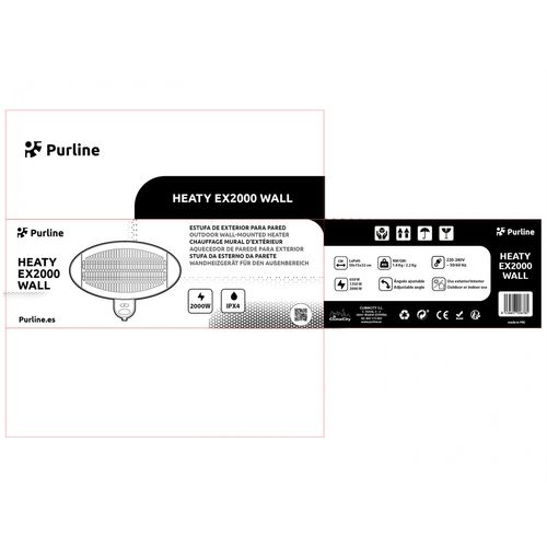 Chauffage Infrarouge D'extérieur 3 Puissances