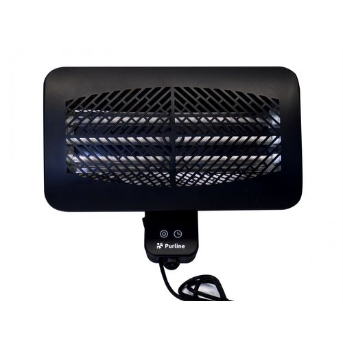 Chauffage Quartz Numérique D'extérieur Avec Pied Et Télécommande