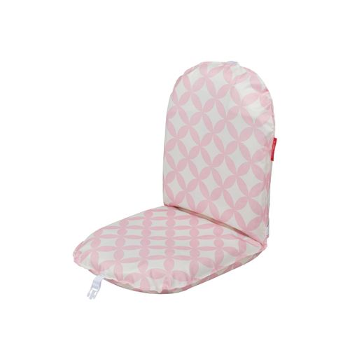 Chaise De Plage Polyester Pliable Rose