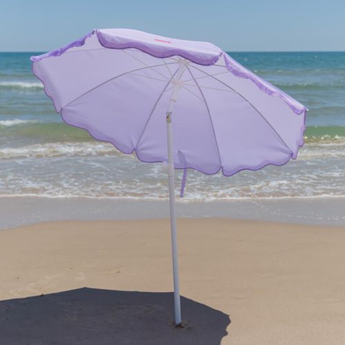 Grand Parasol Polyester Violet 210x160cm